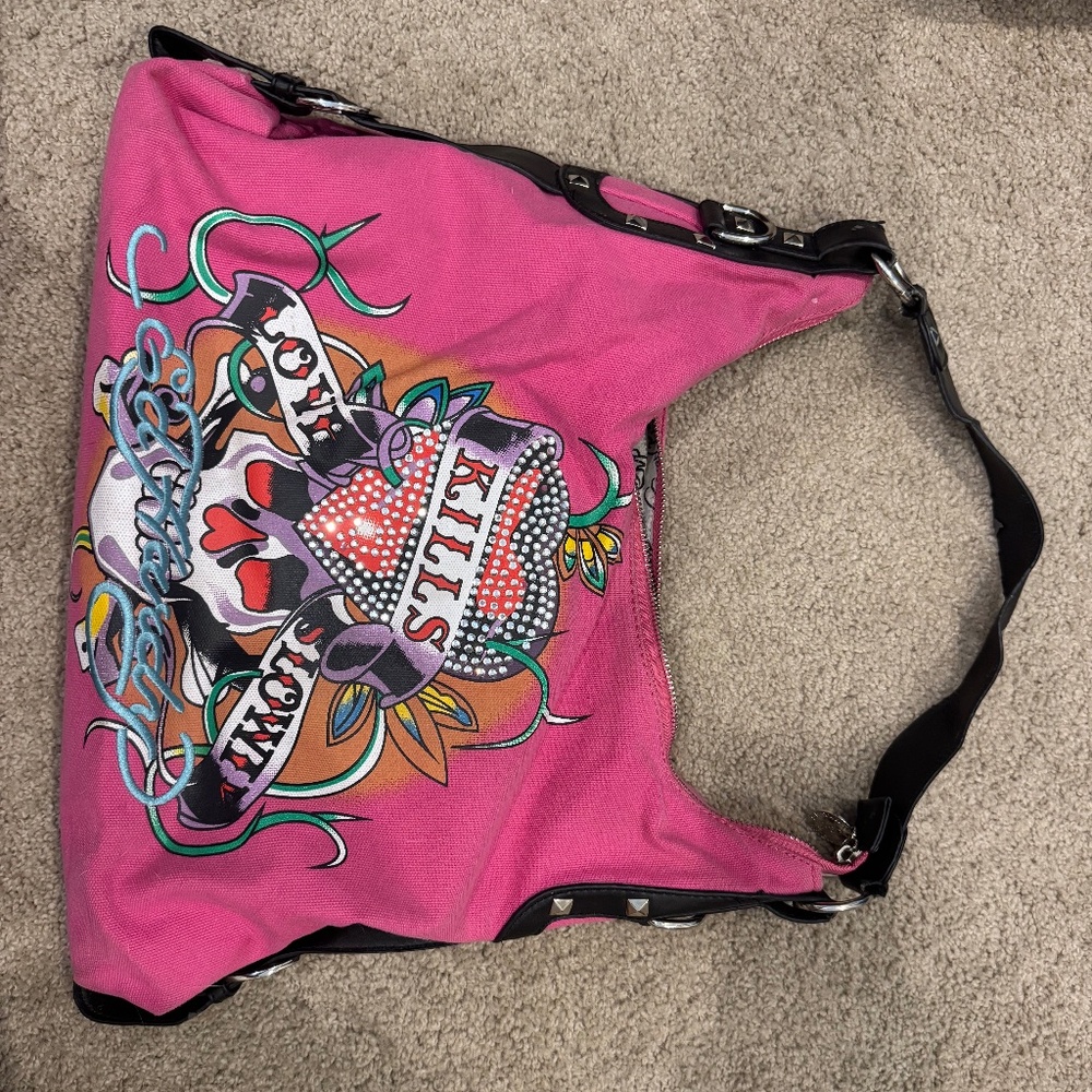 Ed Hardy “Love Kills Slowly” Shoulder bag